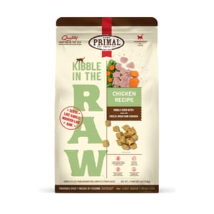 PRIMAL Primal KIBBLE 原始粗磨凍乾貓糧 全貓配方 雞肉 4lb (FCKR4)