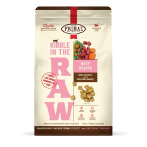 PRIMAL Primal KIBBLE 原始粗磨凍乾貓糧 全貓配方 牛肉 1.5lb (FBKR1)
