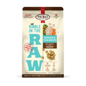 PRIMAL Primal KIBBLE 原始粗磨凍乾貓糧 全貓配方 雞肉+魚 4lb (FCFKR4)