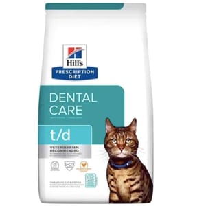 Hills 處方糧 Hills 處方糧 貓糧 t/d 牙醫護理配方 4lb (4052)
