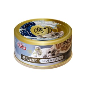 日清 日清 貓罐頭 懷石 吞拿魚+白飯魚慕絲(化毛球) 70g (PL-K510)