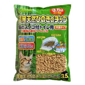 日本Clean 日本Clean Mew滲透式廁所專用木砂 3.5L 5L 正面圖