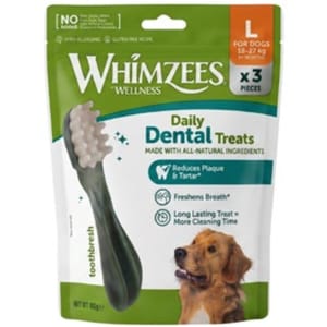 WHIMZEES WHIMZEES 大型犬牙刷形潔齒骨 3支 180g (WHZ2091)