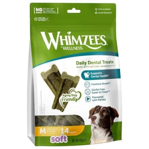 WHIMZEES WHIMZEES 中型老犬柔軟潔齒棒 14支 12.7oz (WHZ2025)
