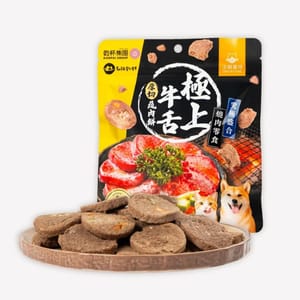汪喵星球 汪喵星球 dogcatstar 究極盛合冷凍乾燥零食 極上牛舌厚切蔬肉餅 20g (SN568)