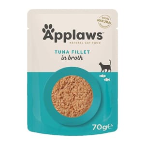 Applaws Applaws 貓濕糧 Pouch 肉絲湯汁配方 吞拿魚 70g (8003)