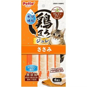 Petio 貓零食 水分補給果凍肉泥條 雞肉 4支裝 (80605726) 貓零食 寵物零食 Petio 寵物用品速遞
