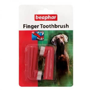 Beaphar Beaphar 貓狗通用手指型牙刷 2支裝 正面圖