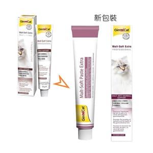 Gim Gim Cat 貓咪吐毛球膏麥芽味加強版 50g 50g 正面圖