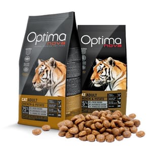 Optima Optima nova 金虎潔齒除臭配方 Chicken & Rice 2kg 2kg  正面圖