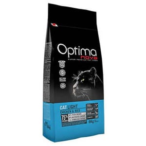Optima Optima nova 黑豹修身低脂配方 Light Chicken & Rice 2kg 2kg 正面圖