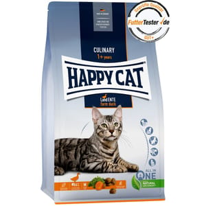 Happy Happy Cat Culinary系列 成貓糧 鴨肉配方 4kg 4kg 正面圖
