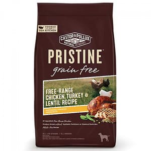 CASTOR CASTOR & POLLUX PRISTINE Free-Range Chicken & Turkey 無穀物全貓糧 放養雞及火雞配方 6lb 6lb  正面圖
