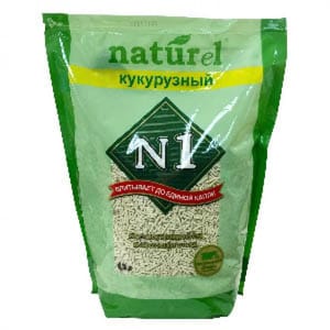 N1 N1 naturel 2.0 幼身版天然玉米 豆腐貓砂 原味 4.5L 5L  正面圖