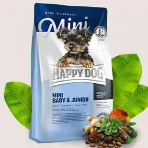 Happy Happy Dog Supreme Mini 小型幼犬配方 Mini Baby & Junior 1kg 1kg  正面圖