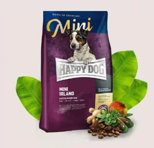 Happy Happy Dog Supreme Mini 小型犬愛爾蘭三文魚兔肉配方 Mini Ireland 300g 300g 正面圖