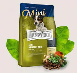 Happy Happy Dog Supreme Mini 小型犬紐西蘭羊肉配方 Mini Neuseeland 300g 300g 正面圖