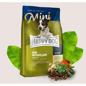 Happy Happy Dog Supreme Mini 小型犬紐西蘭羊肉青口配方 Mini Neuseeland 1kg 1kg  正面圖