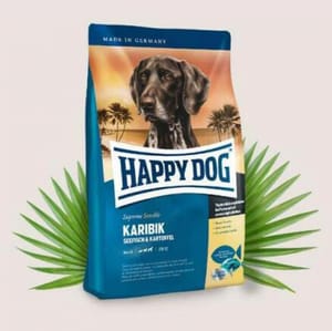 Happy Happy Dog Supreme Sensible 成犬加勒比深海魚無縠物配 方 Karibik 1kg 1kg 正面圖