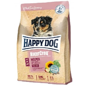 Happy Happy Dog Naturcroq 幼犬配方 NaturCroq Welpen 4kg 4kg 正面圖