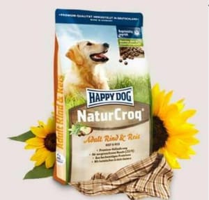 Happy Happy Dog Naturcroq 牛肉配方 NaturCroq Rind & Reis 1kg 1kg 正面圖