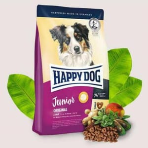Happy Happy Dog Supreme Young 幼犬配方  Junior Original 1kg 60410 1kg  正面圖