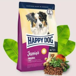 Happy Happy Dog Supreme Young 幼犬配方 Junior Original 4kg 4kg 正面圖