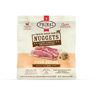 PRIMAL Primal 貓糧 脫水凍乾生肉主食糧 豚肉 14oz (FPKF14FD)