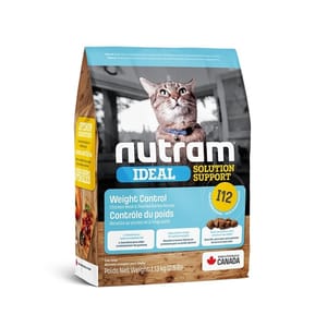 nutram nutram IDEAL紐頓 體重控制配方貓糧 I12 2kg 2kg 正面圖