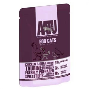 AATU AATU 貓濕糧 主食配方 雞肉+鵪鶉 85g 85g 正面圖