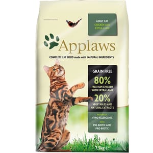Applaws Applaws 貓糧 成貓專用 雞肉羊肉配方 7.5kg 5kg 正面圖