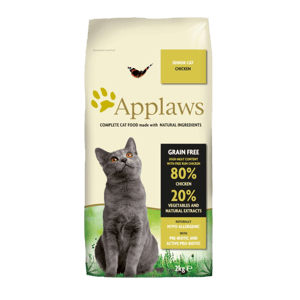 Applaws Applaws 貓糧 老貓專用 雞肉配方 2kg 2kg 正面圖