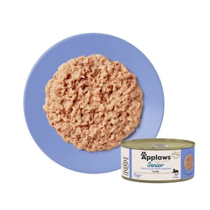 Applaws Applaws 貓罐頭 啫喱高齡貓用7+ 吞拿魚及沙甸魚 Tuna with Sardine 70g 70g 貓用 背面圖