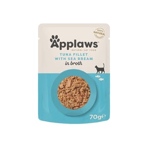 Applaws Applaws 貓濕糧 Cat Pouch 吞拿魚及鯛魚 Tuna with Seabream 70g 70g  正面圖