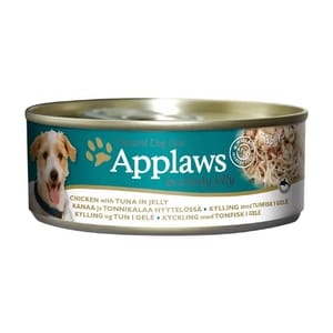 Applaws Applaws 狗罐頭 啫喱雞柳及吞拿魚 Chicken With Tuna 156g 156g 正面圖