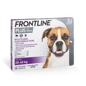 FRONTLINE FRONTLINE Plus for Dogs 狗用殺蝨滴 40kg 狗用 正面圖