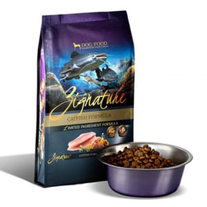 Zignature Zignature 狗糧 全犬種無穀物 鯰魚配方 25lb 25lb 正面圖