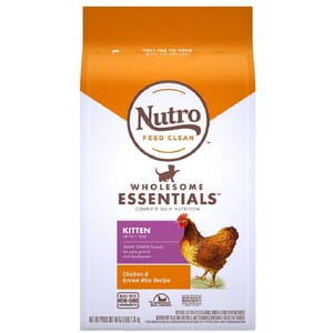 Nutro Nutro 幼貓糧 雞肉及糙米 3lb 3lb 正面圖
