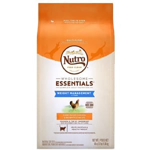 Nutro Nutro 成貓糧 特級體重控制配方 雞肉及糙米 3lb 3lb 正面圖