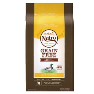 Nutro Nutro 無穀物成貓糧 低敏配方 鴨肉及馬鈴著 3lb 3lb 正面圖