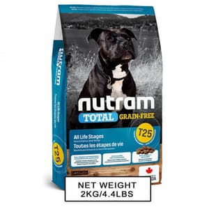 nutram紐頓 nutram紐頓 狗糧 無薯無穀糧大型犬 三文魚鱒魚 Salmon & Trout T25 2kg 2kg  正面圖