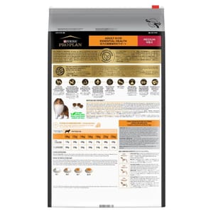 PURINA PURINA PROPLAN 冠能 狗糧 中型成犬配方 雞肉 15kg 15kg  背面圖