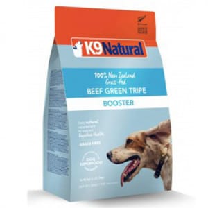 K9 K9 Natural 狗狗營養補品 牛草胃配方 Booster 250g 250g 正面圖
