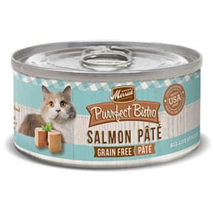 Merrick Merrick 無穀物三文魚肉醬貓罐頭 Salmon Pate 5.5oz 5oz  正面圖