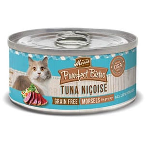 Merrick Merrick 無穀物吞拿魚雞肝肉粒貓罐頭 Tuna Nicoise 5.5oz 5oz 正面圖