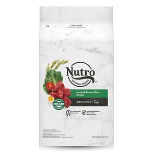 Nutro Nutro 狗糧 成犬糧 羊肉及糙米 5lb 5lb 正面圖