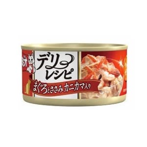 日本Mio三才 日本Mio三才 貓罐頭滋味系列 吞拿魚雞肉及蟹 80g 80g 正面圖