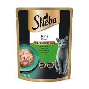 Sheba Sheba 袋裝貓濕糧 吞拿魚 70g 70g 正面圖