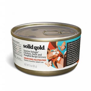 solidgold素力高 solidgold素力高 無穀物貓罐頭 南瓜鴨 3oz 3oz  正面圖