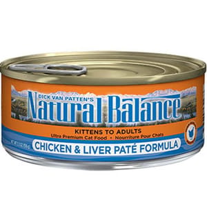 Natural Natural Balance雪山 全貓罐頭 雞肉及雞肝 Chicken & Liver 5.5oz 5oz 正面圖